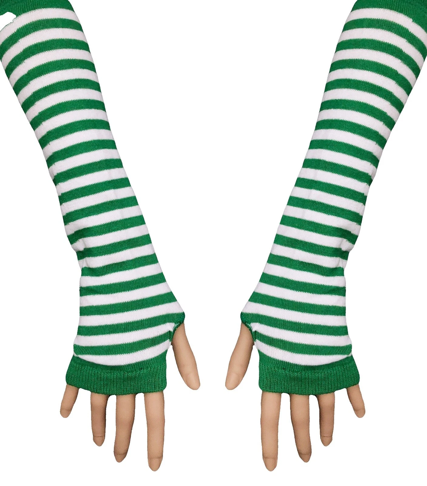 Guantes y mitones para gótico Formal Blanco para Mujeres