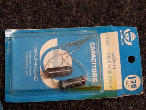 Nos Centralab Kondensatoren 4 Packungen mit 15 MF und 1 Packung mit 10 MF - Bild 3 von 4