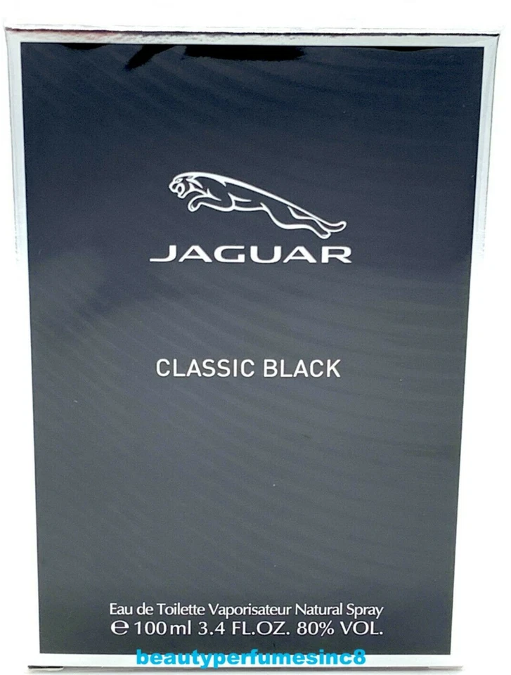 Perfume para hombre Jaguar Black Classic de Jaguar EDT 3,4 OZ 100 ml nuevo caja sellada Foto 3 de 4