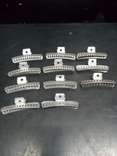 1930's Vintage Lot of 11 misc  Mervin Aluminum Hair Wave Clips Made USA