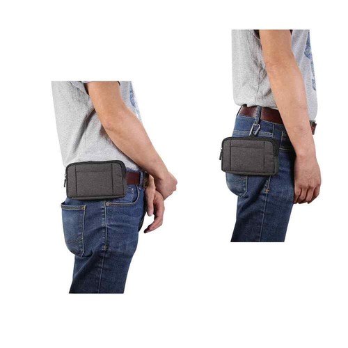 for Pantech Vega R3 IM-A850L Multipurpose Horizontal Belt Case Jeans - Picture 9 of 9
