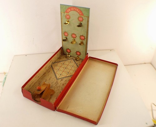 Die Japanischen Geschicklichkeitsflaschen 1914 Tischspiel Aus Holz Und Karton - Bild 3 von 6