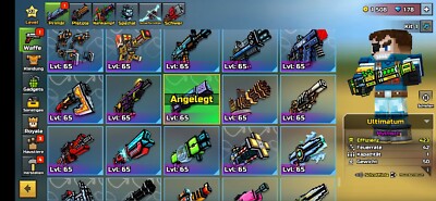 Pixel Gun Modded Acc All Weapons