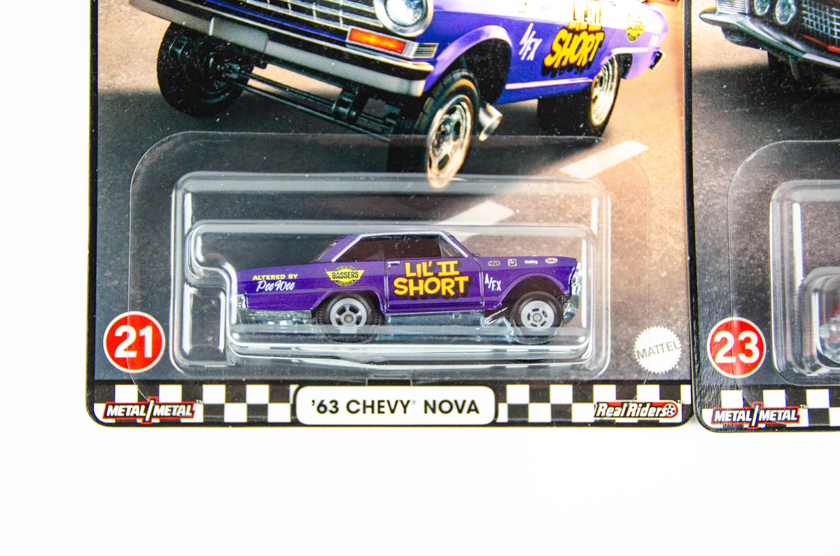 Hot Wheels Premium Boulevard Lot of 2 64 Buick Riviera & 63 Chevy