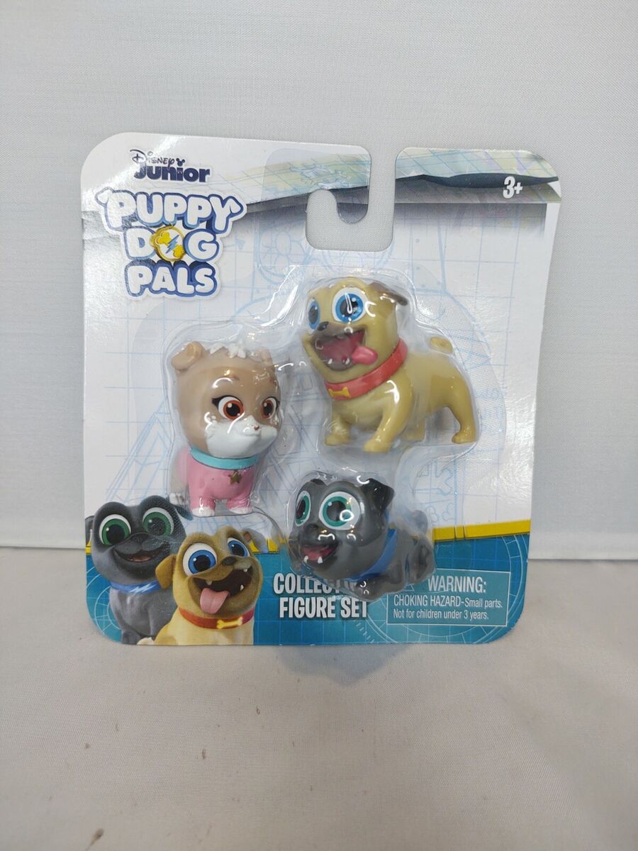 pupil equality Father fage Set of 3 Disney Junior Puppy Dog Pals Rolly Bingo Figure Figurine Cake  Topper | eBay