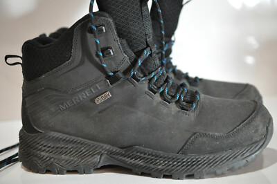 Merrell Mens Black Leather Vibram Sole Mid Sneaker Hiking Boots J003359 Size 9 MERRELL Moab 3 Black Tactical Boot (J003909) | eBay main image 4