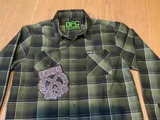 Dixxon Youth Division The Recoil New With Tags XL Snap Up Flannel (N04251326)