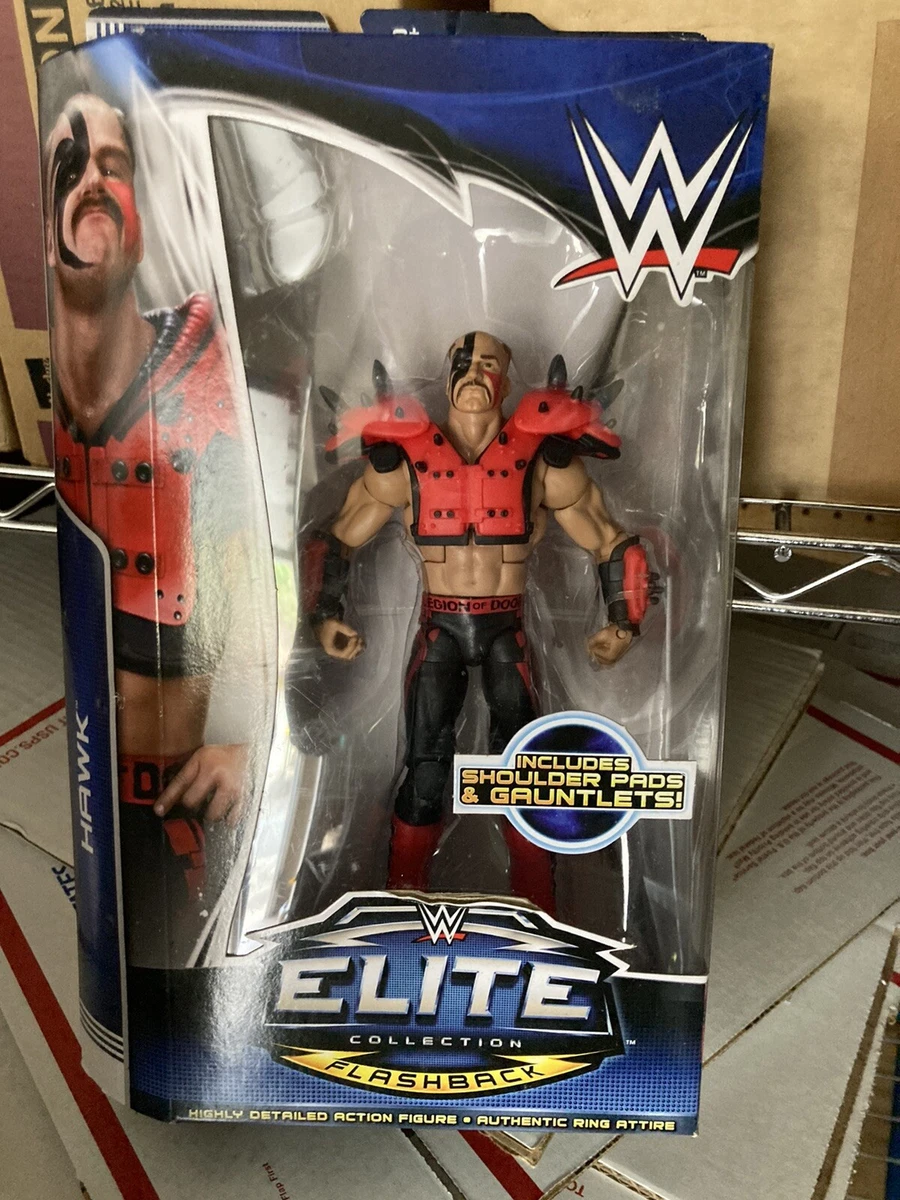 WWE ROAD WARRIOR HAWK ELITE WRESTLING FIGURE SERIES 30 WWF LEGION OF DOOM LOD