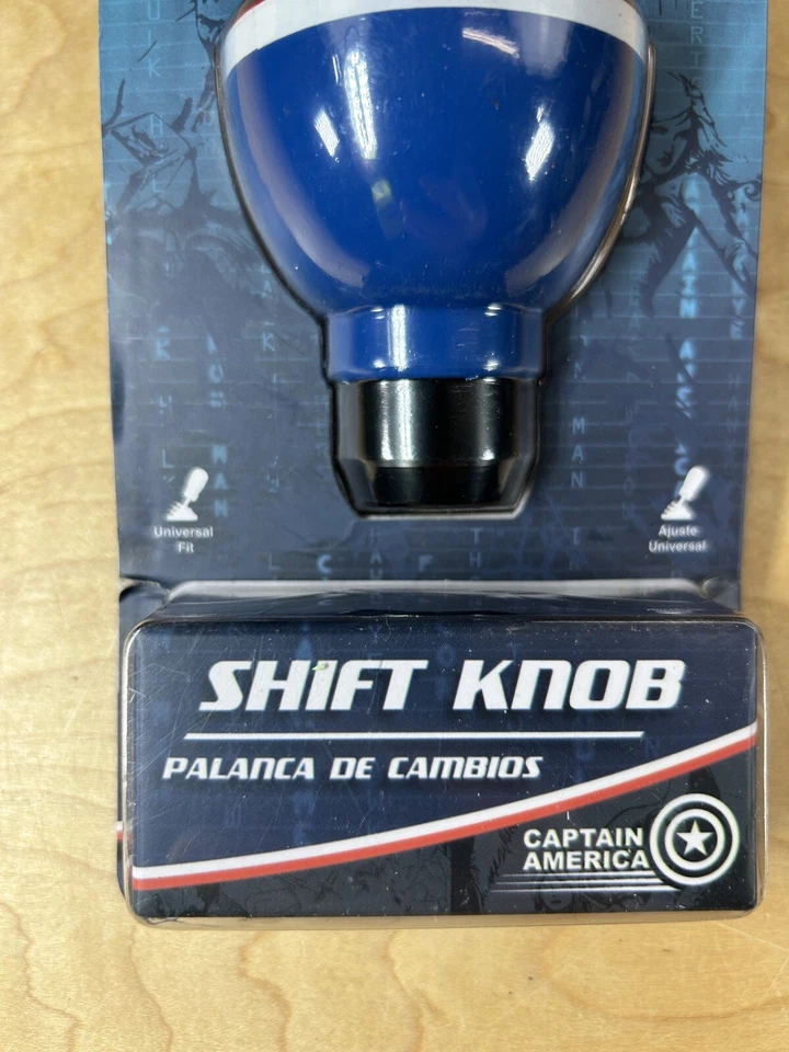 Marvel Avengers Capitán América Universal Gear Shift Knob MVL-0402 Nuevo Foto 2 de 4