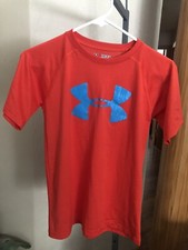 Girls Under Armour Top size YMD EUC Loose Heat Gear