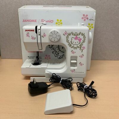 【◆Hallo Kittyモデル◆JANOME KT-35】整備済み品 現品管理番号：s0730_01 ◇Hallo Kittyモデル◇JANOME KT-35】整備済み品 現品管理番号：s0730_01