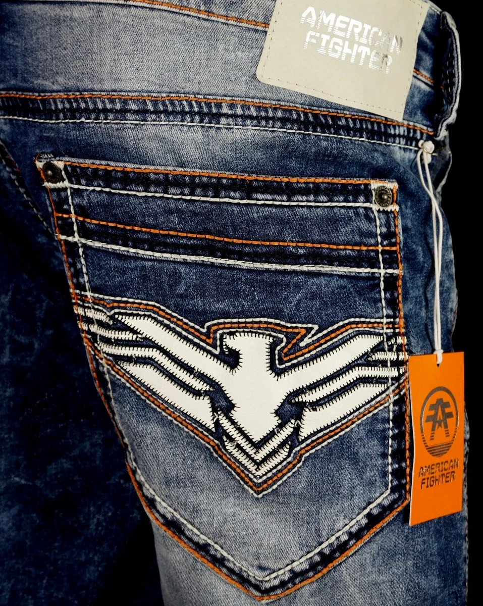 American fighter sale jeans mens