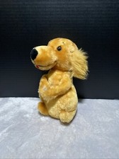Vintage Dakin Nature Babies Cocker Spaniel Puppy Plush Dog 9" Hook Loop Hands