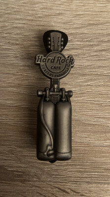 HRC Hard Rock Cafe Surfers Paradise Pin Oxygen Bottle NEW!!!