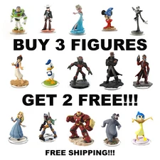 Disney Infinity Figures 1.0 2.0 3.0 Pick Your Figures Buy 3 Get 2 Free 