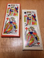 Set Of Two Vintage Stylecraft Rubber Bridge Card Game Score Books & Pads