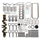 N55 3.0L Engine Rebuild Kit Pistons Gasket Kit w/ Crankshaft & ConRods For BMW