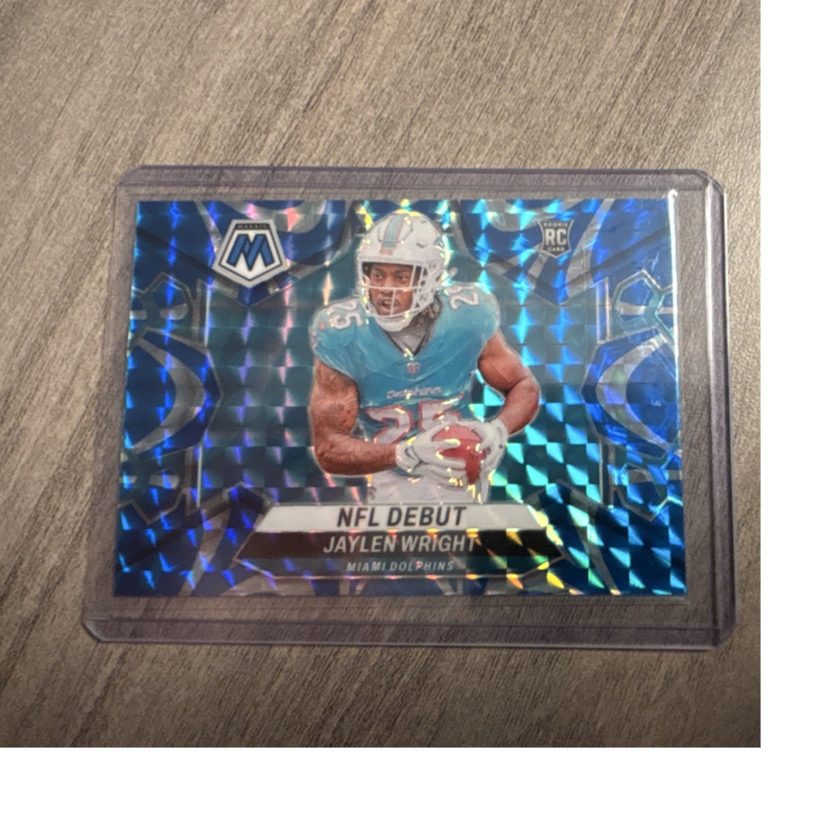 Panini 2024 Mosaic NFL Debut Rookie Jaylen Wright Dolphins Mosaic Prizm #280