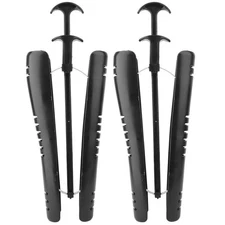 1 Pair Plastic Shoe Stretcher Shoes Tree Shaper Boots Expander with Hhandle