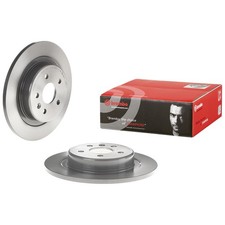 2x BREMBO Bremsscheibe Bremsscheiben Satz Bremsen PRIME LINE - UV Coated Hinten