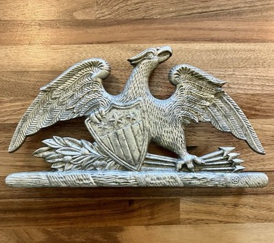 Antique Virginia Metal Crafters Spread Eagle 1952 Trivet 7.5''x4 Vintage America