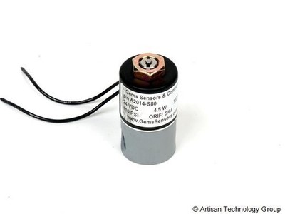 Gems Sensors A2014-S80 2-Way Solenoid Valve