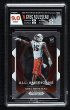 2021 Panini Prizm Draft Picks All-American Greg Rousseau #200 HGA 9 MINT 1t6