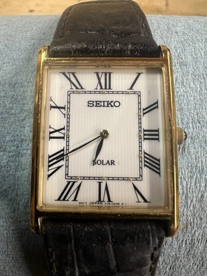 Seiko Solar White Men's Watch - SUP880 for sale online | eBay