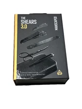MANSCAPED® Shears 3.0, 5-Piece Precision Men’s Nail Grooming Travel Kit STL