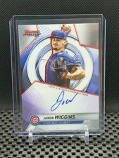 Jaxon Wiggins  2025 Bowman's Best - Best of 25 - Auto  -  Cubs