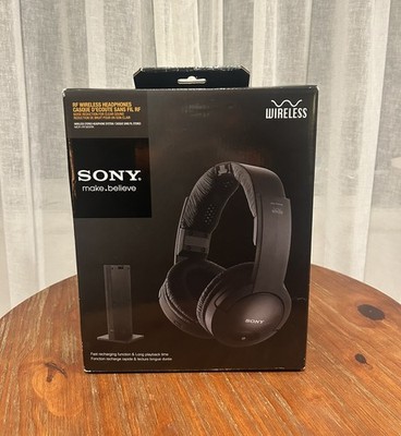 NEW IN BOX Sony MDR Wireless RF Over Ear Headphones