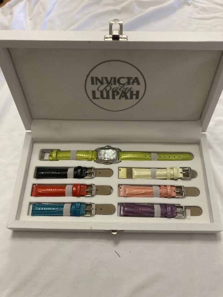 Invicta Lupah Women's Wristwatch Mother of Pearl with 7 Interchangeable Bands - Image 3 of 4