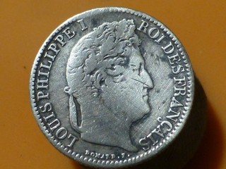 LOUIS PHILIPPE I 50 CENTS (ARGENT) 1846 B RARE & QUALITE TB !