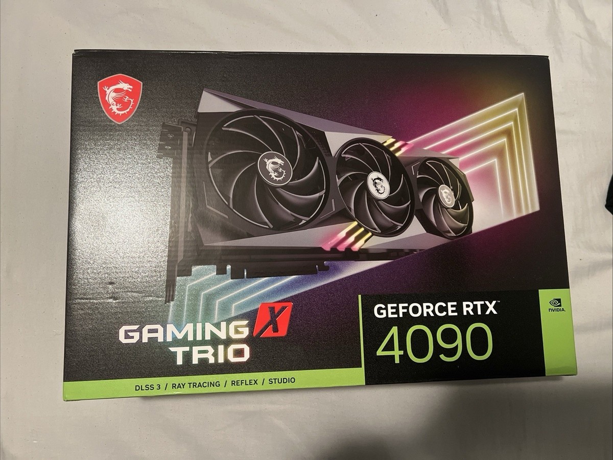 MSI GeForce RTX 4090 Gaming x Trio 24GB GDDR6X Graphics Card | eBay