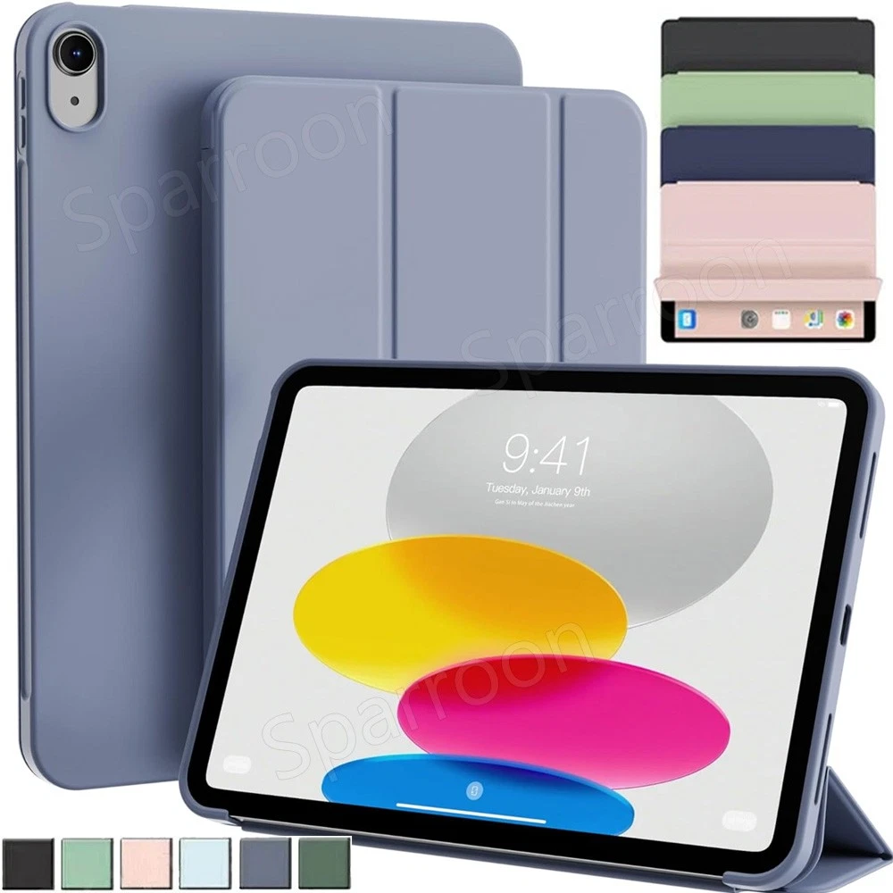doupi Deluxe Custodia per iPad Air (1. Gen.), 360 Gradi Rotable Protezione con Smart Funzione Sleep/Wake Up Etui Stare in Piedi Protettiva, Nero