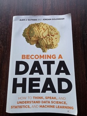 Wiley Becoming a Data Head Gutman Goldmeier Data Science Paperback