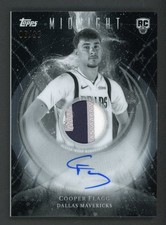 2025-26 Topps Midnight Cooper Flagg Rookie Jersey Auto RC Patch Equinox #/20