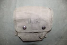 US Military Issue WW2 1945 M2 Medical Jungle First Aid Kit Case Canvas Pouch T4