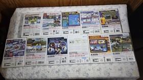 Lot of 21 Nintendo Wii Games Bundle Mixed Titles Untested Sold As-Is