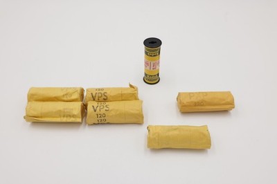 Set of 7 Expired 120 Film Rolls KODAK Vericolor II VPS & KODAK Plus-X Pan PXP