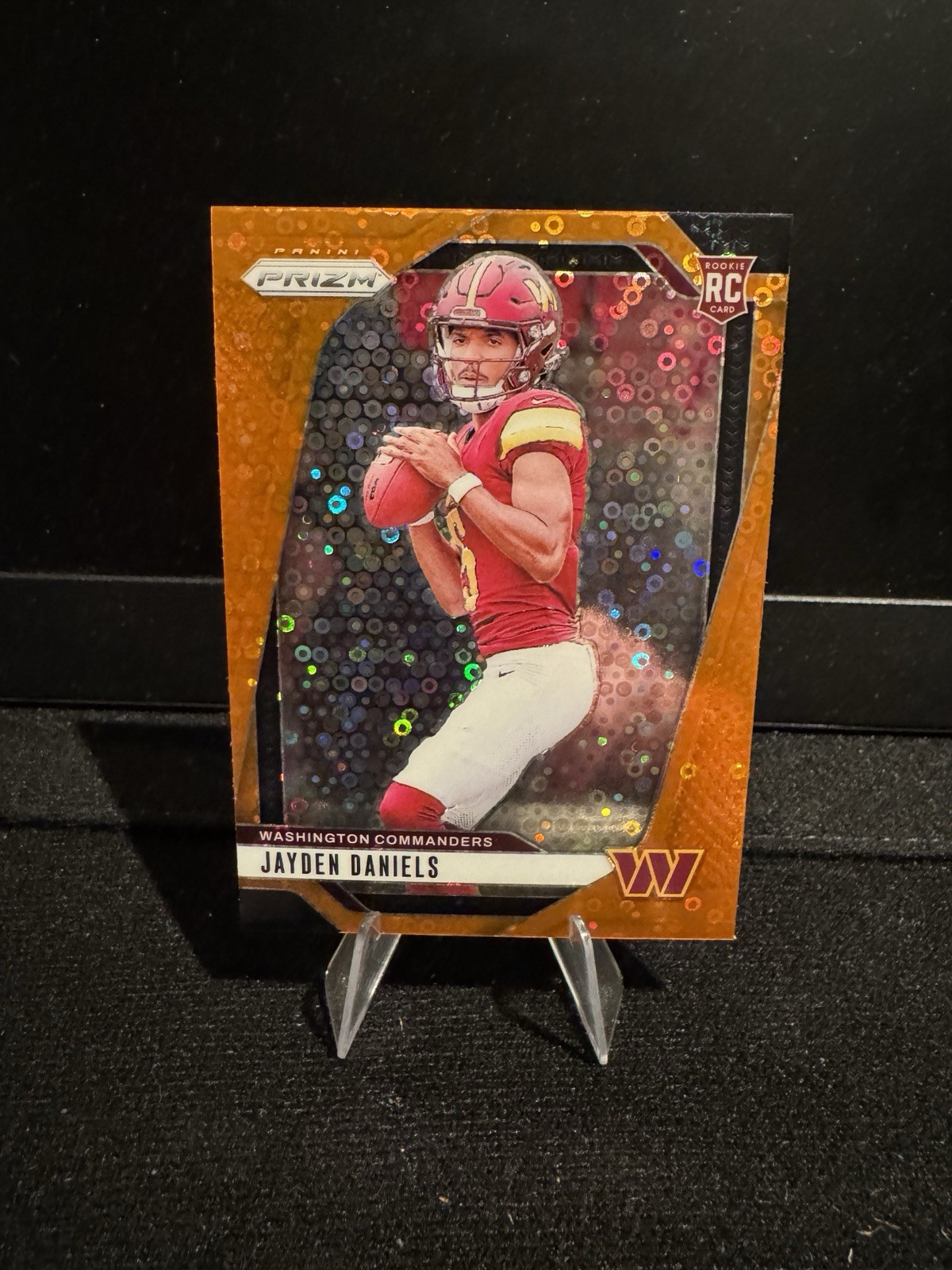 2024 Panini Prizm Rookies Jayden Daniels #347 Disco Prizm (RC)