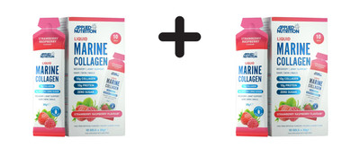 2 x Applied Nutrition Liquid Marine Collagen (10x30g) Strawberry (91,58 EUR/kg)