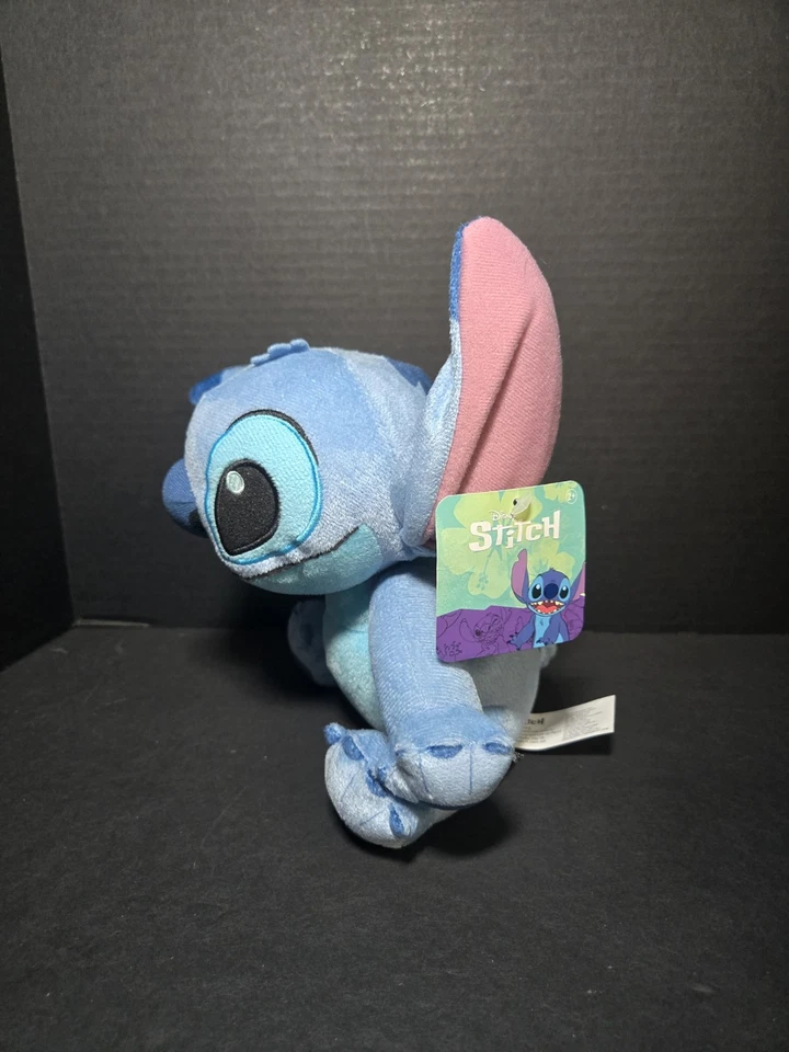 Disney Lilo & Stitch Plush Blue Alien 11" Soft Toy Stuffed Animal - Image 2 of 4