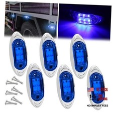 LED Trailer Marker Light Truck Side Marker Light 6LED Clearance Marker Lamp