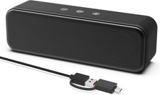 Computer Speakers for Desktop PC Laptop, Wired, USB Plug-In, External Speakers