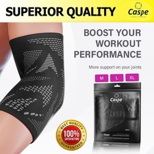 2X Elbow Brace Compression Support Sleeve Arthritis Tendonitis Reduce Joint Pain