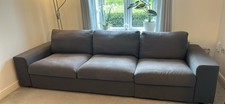 VIMLE IKEA 3-Seater Sofa Double Bed Grey Great Condition Freshly Washed Covers