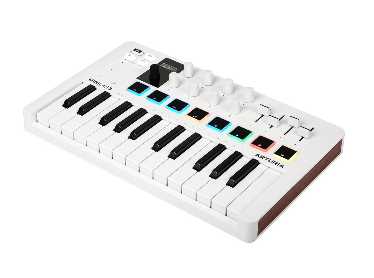 Arturia Minilab 3 【美品】 Arturia MiniLab 3 Keyboard (White) MIDI CONTROLLER - NEW
