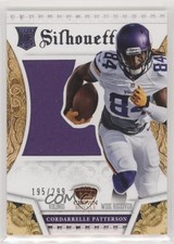 2013 Crown Royale Rookie Retail Silhouettes 195/299 Cordarrelle Patterson #4 0o9