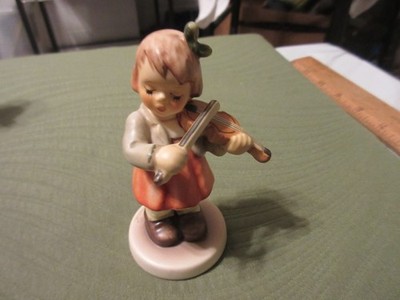Hummel Figurine Porcelain Figurine 2184 First Violin (2002) Germany Signed 3.5 